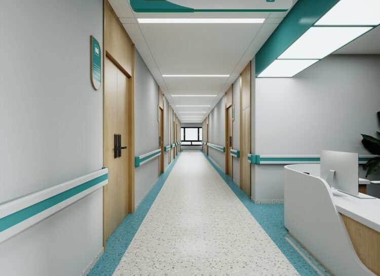 Painted Healthcare Facility